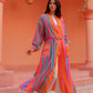 Cassandra Long Outer - Multicolor