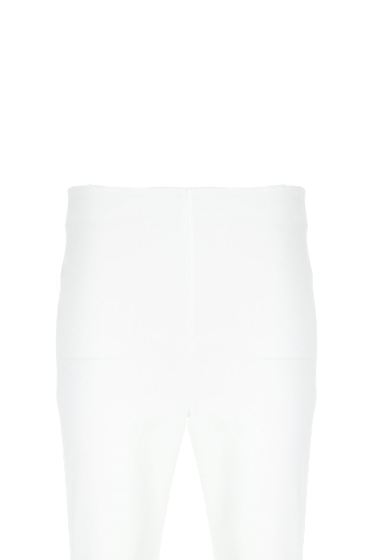 High Waist Ankle Pants - Ivory