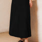 Ella Knit Skirt - Black