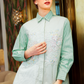 Emma Lace Shirt - Green