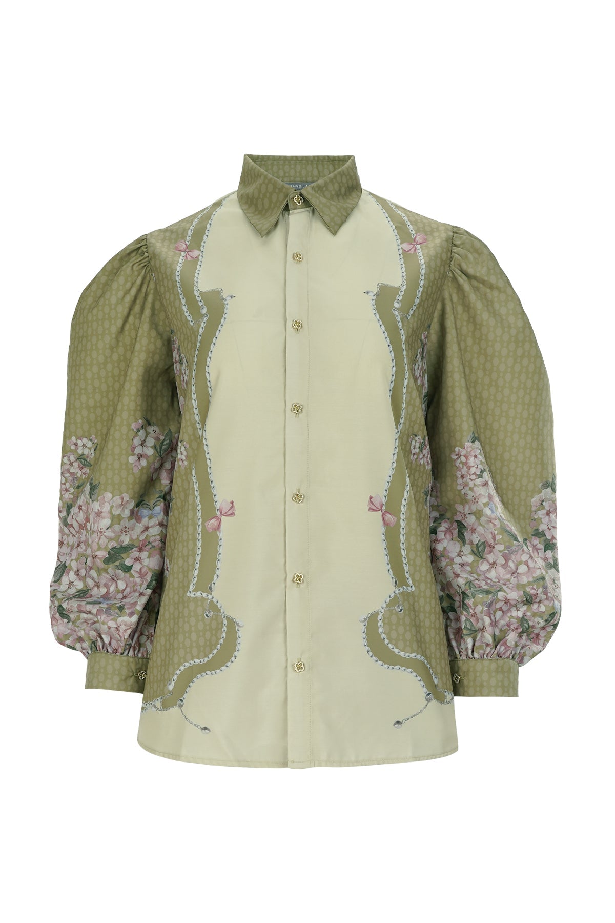 Enchantia Puffy Shirt - Olive