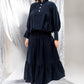 Estelle Puffy Shirt - Navy