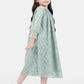 Ethereal Raglan Kids Dress - Salted Egg