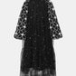 Ethereal Tier Kids Dress - Black