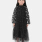 Ethereal Tier Kids Dress - Black