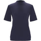 Highneck T-Shirt - Evening Blue