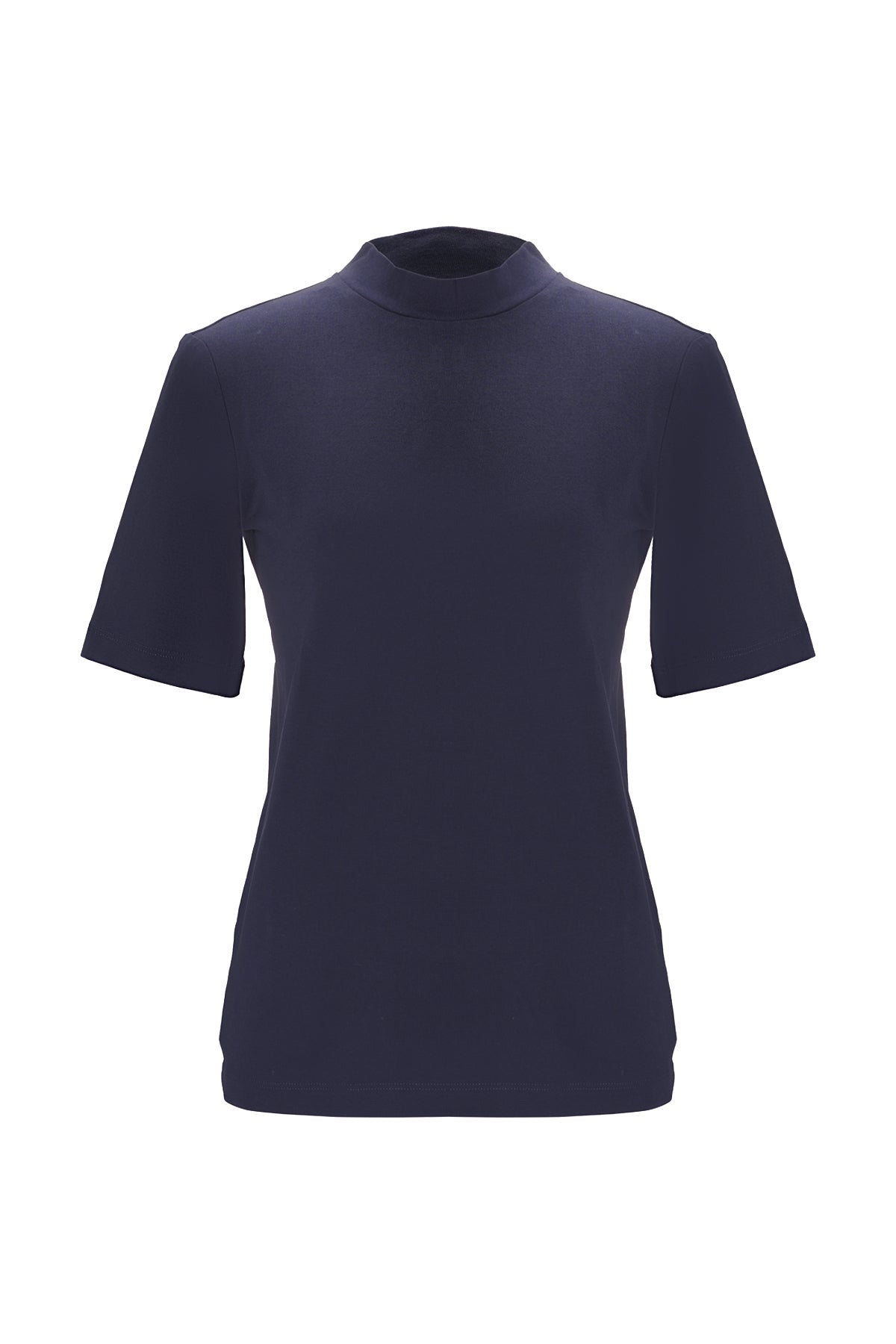 Highneck T-Shirt - Evening Blue