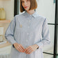 Evva Striped Shirt - Blue