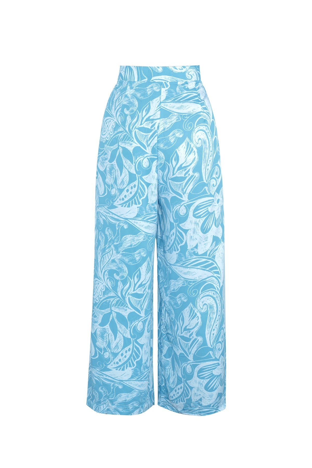 Fenella Culotte Pants - Blue