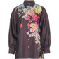 Floral Symphony Shirt - Poppy