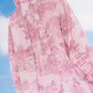 Forest Toile Voile Shirt - Carmine Rose