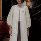 Gabby Beaded Outer - White