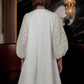 Gabby Beaded Outer - White