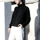 Zava Top With Turtleneck All Black