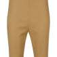 High Waist Ankle Pants - Caramel