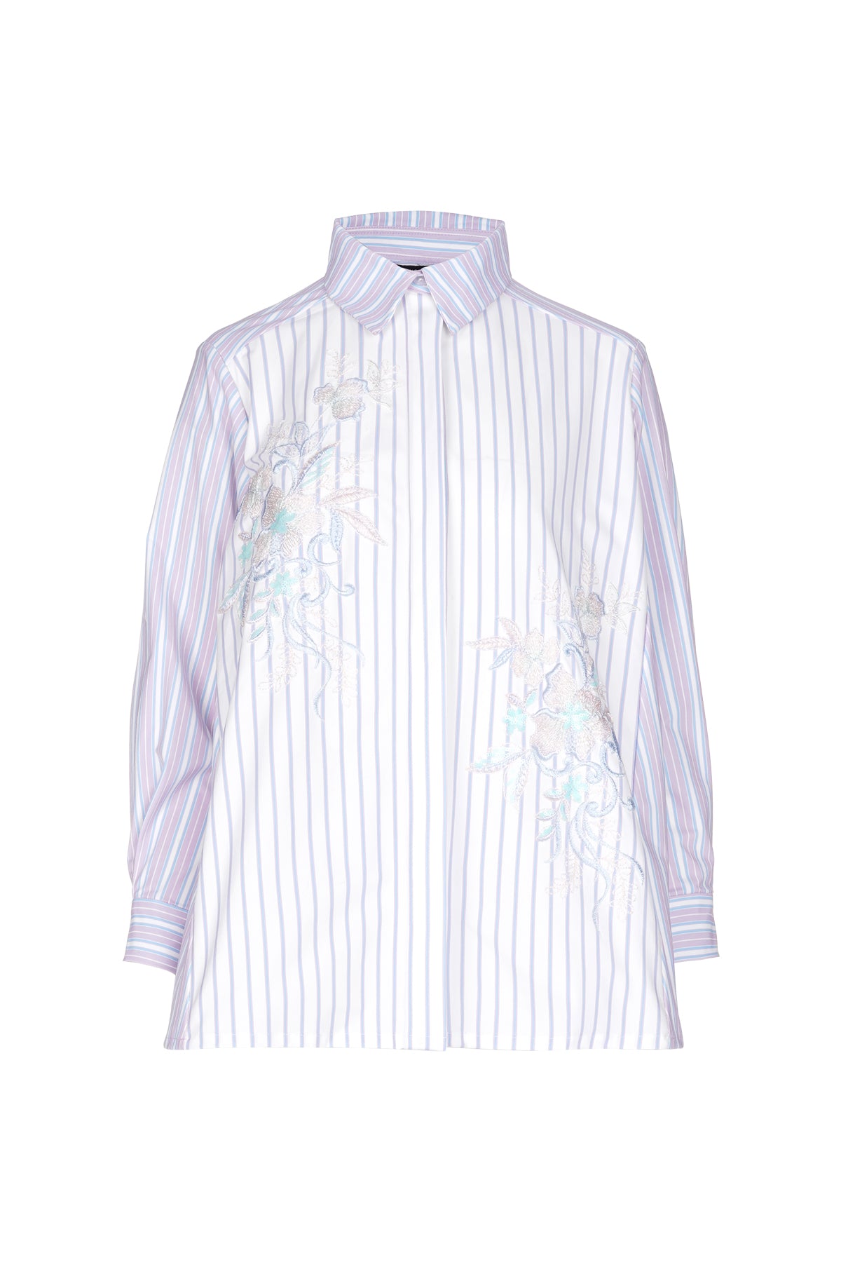 Jevie Embroidery Shirt - Primrose