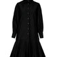 Kia Pleated Tunic - Black