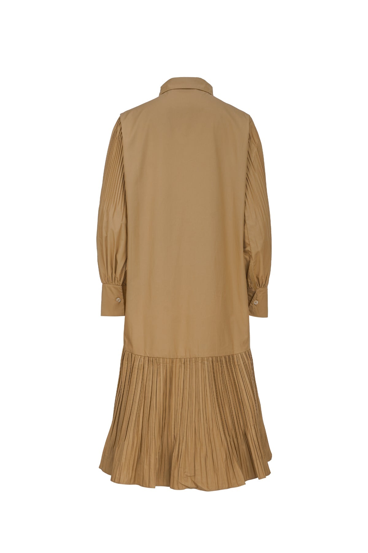 Kia Pleated Tunic - Brown