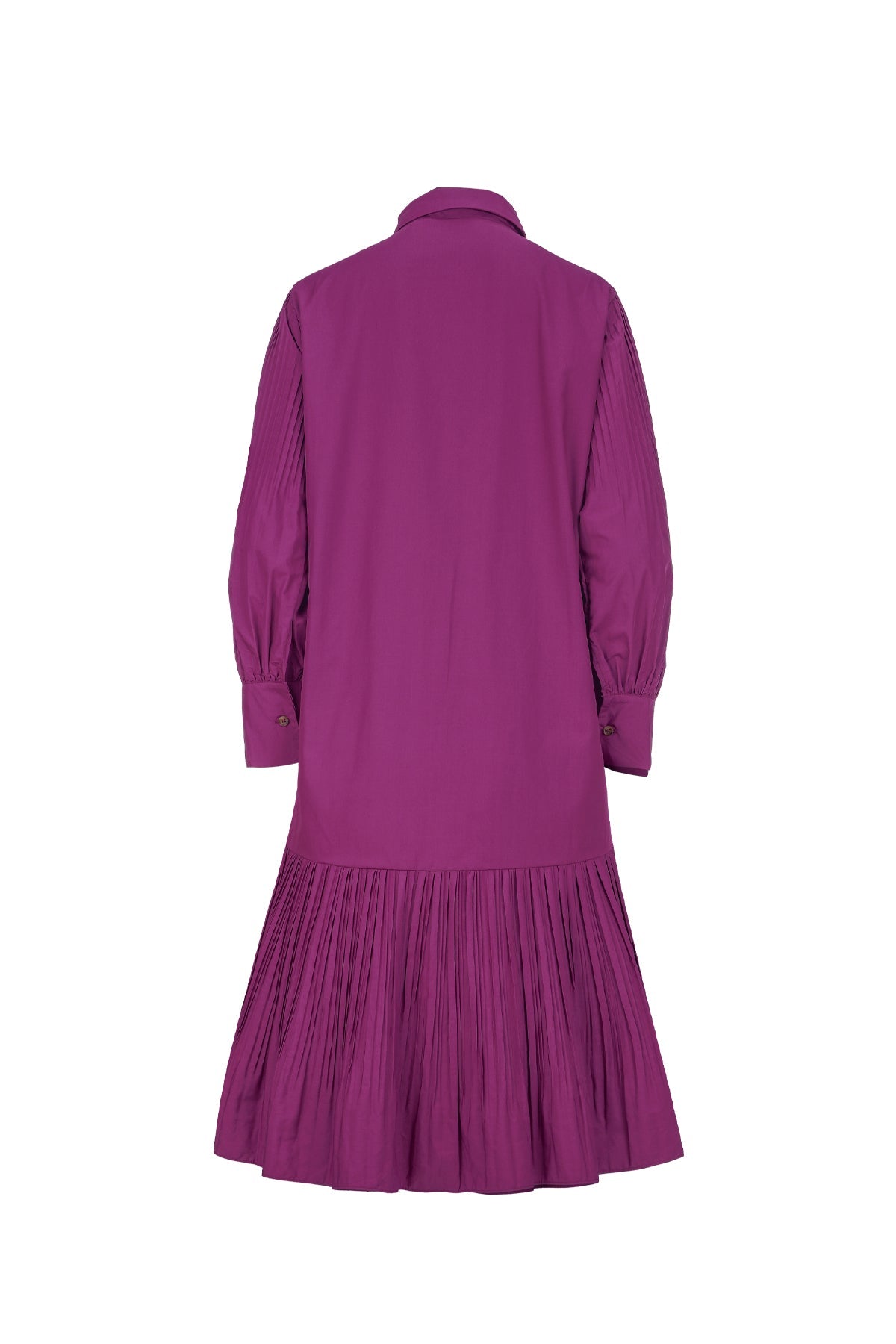 Kia Pleated Tunic - Plum