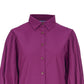 Kia Pleated Tunic - Plum