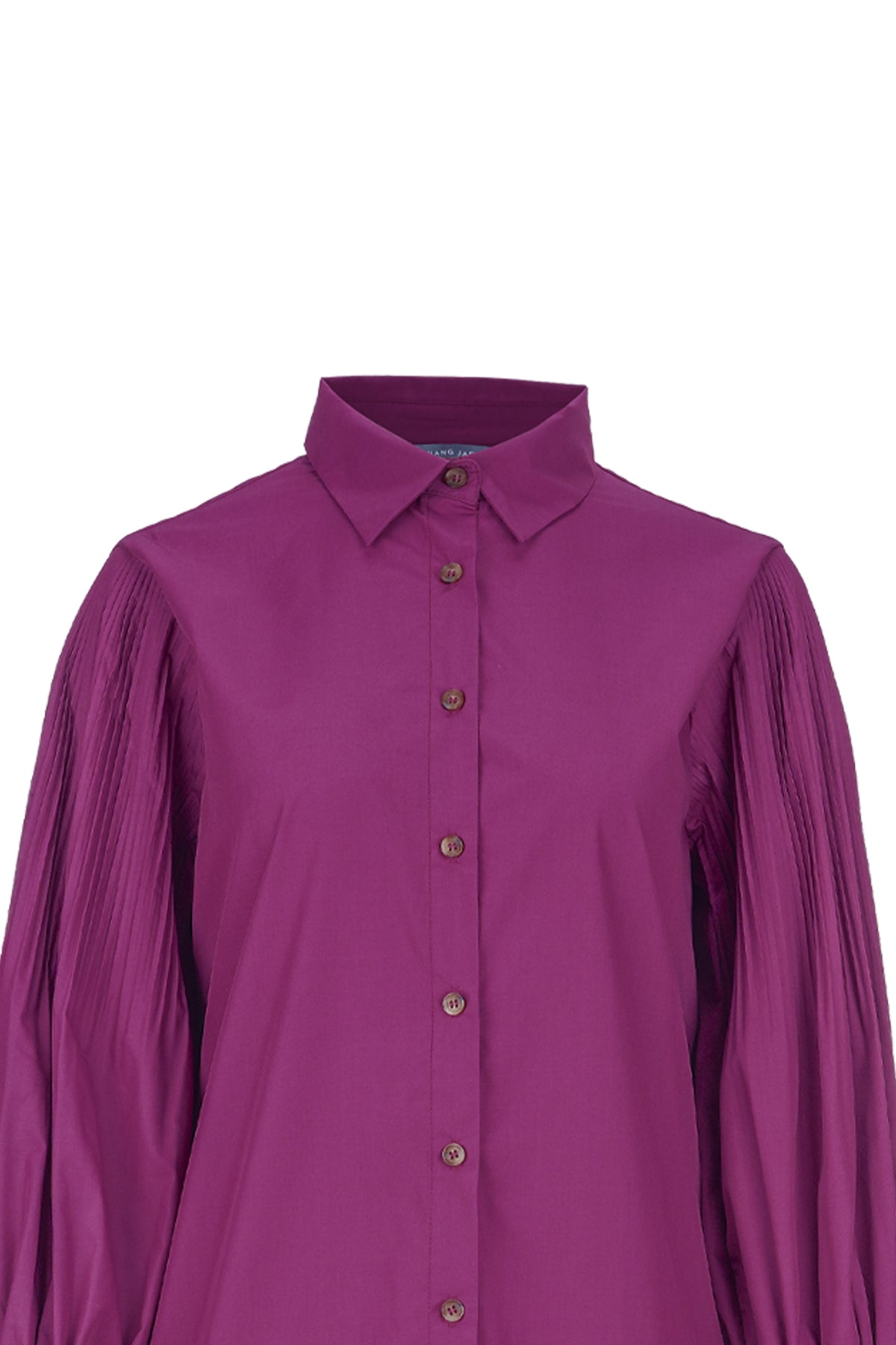 Kia Pleated Tunic - Plum