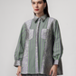 Kaelyn Jacquard Shirt - Herbs