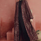 Khanum Abaya Outer - Maroon