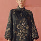 Khanum Puffy Blouse - Black