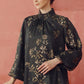 Khanum Puffy Blouse - Black