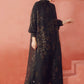 Khanum Sheer Maxi Dress - Black