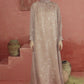 Khanum Sheer Maxi Dress - Dusty Pink