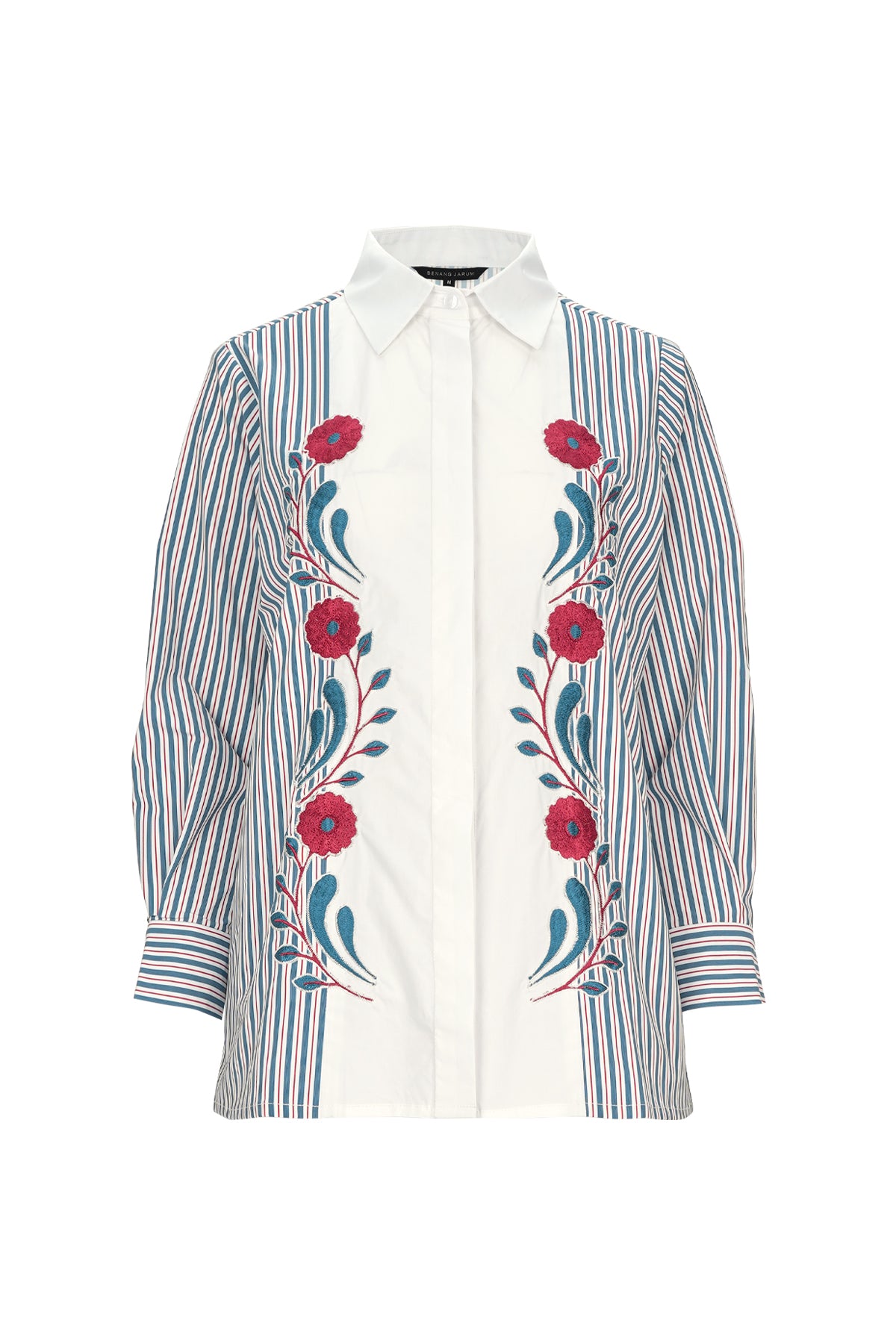 Kyrena Embroidery Shirt - Multicolor