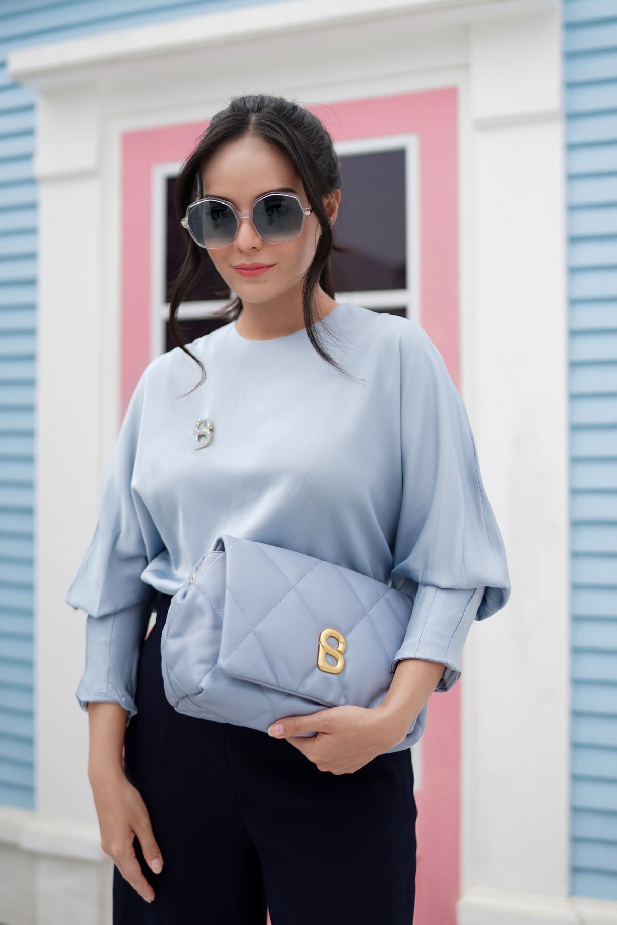 Blue Melissa Blouse