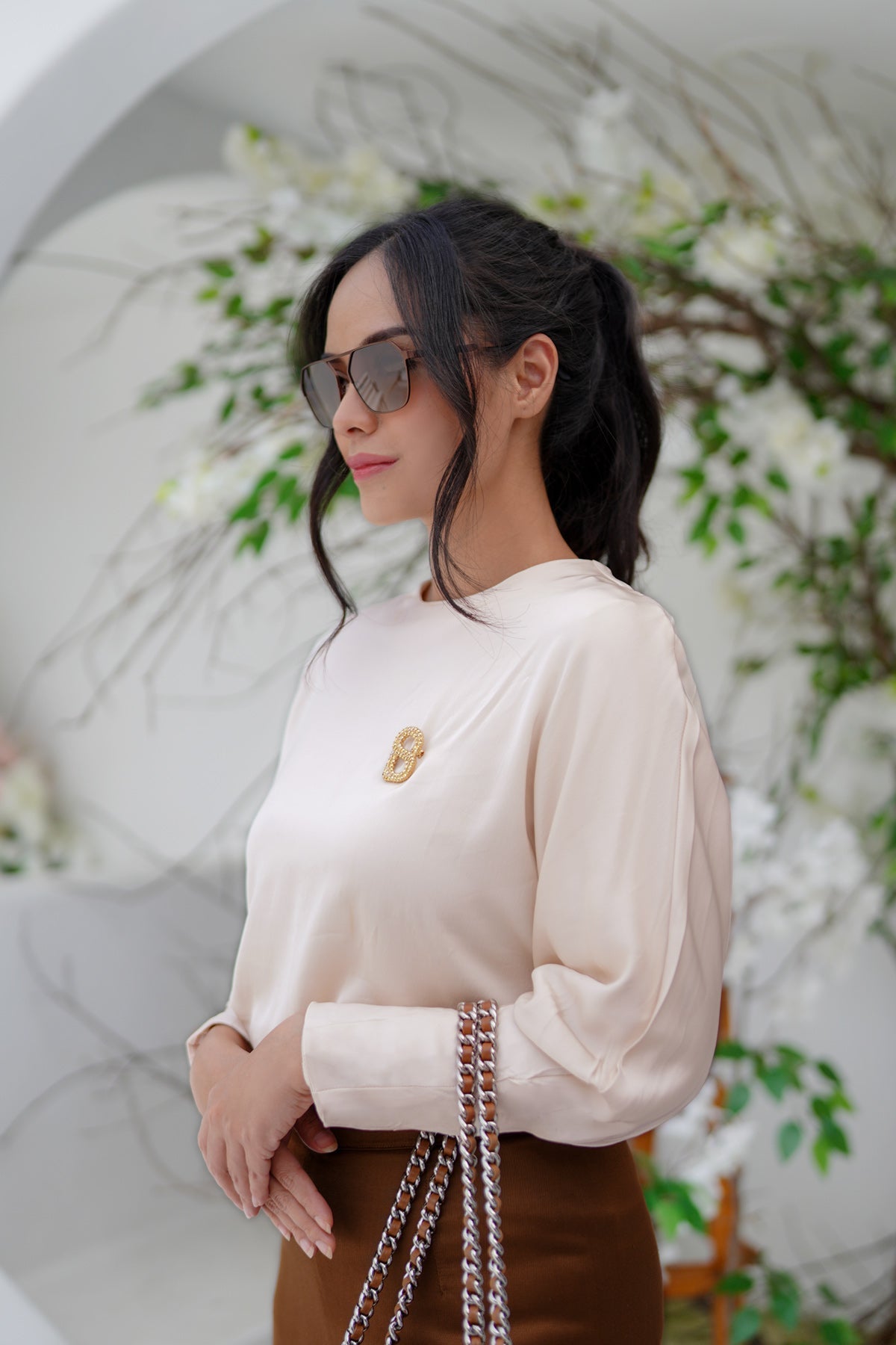 Cream Melissa Blouse