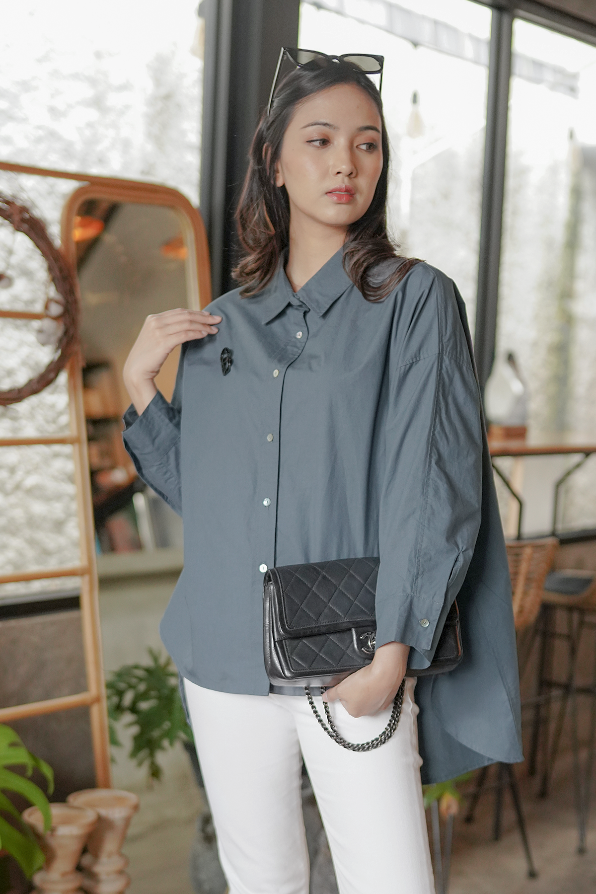 Midnight Blue Eola Shirt