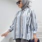 Blue Grey Alva Shirt