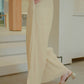 Lea Pleated Pants - Cream