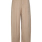 Lea Pleated Pants - Khaki