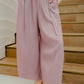 Lea Pleated Pants - Pink