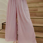 Lea Pleated Pants - Pink