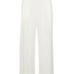 Lea Pleated Pants - White