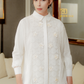 Leia Lace Shirt - White