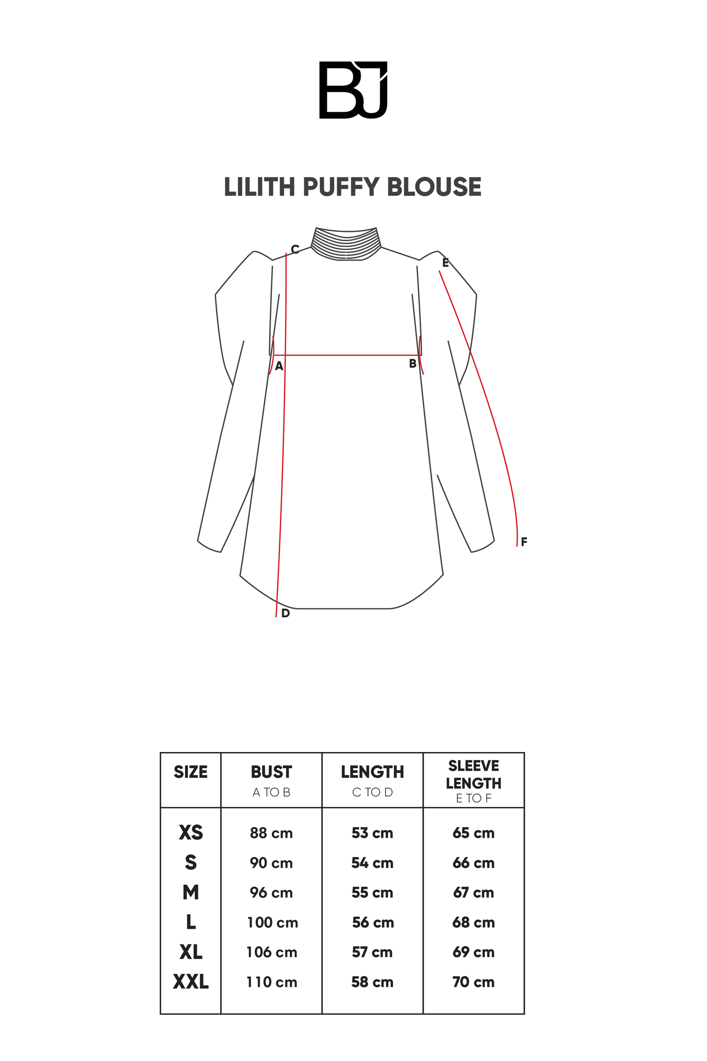 Lilith Puffy Blouse - Oak