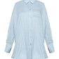 Linen Pocket Shirt - Powder Blue