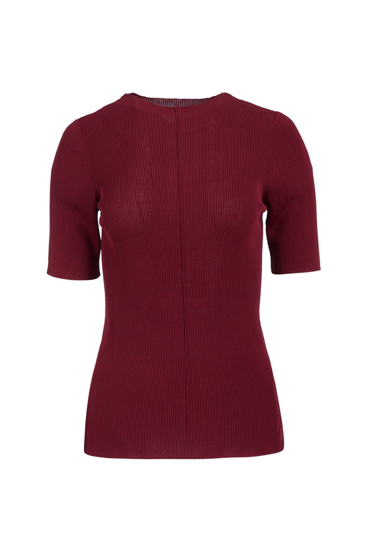 Luana Knit Top - Maroon