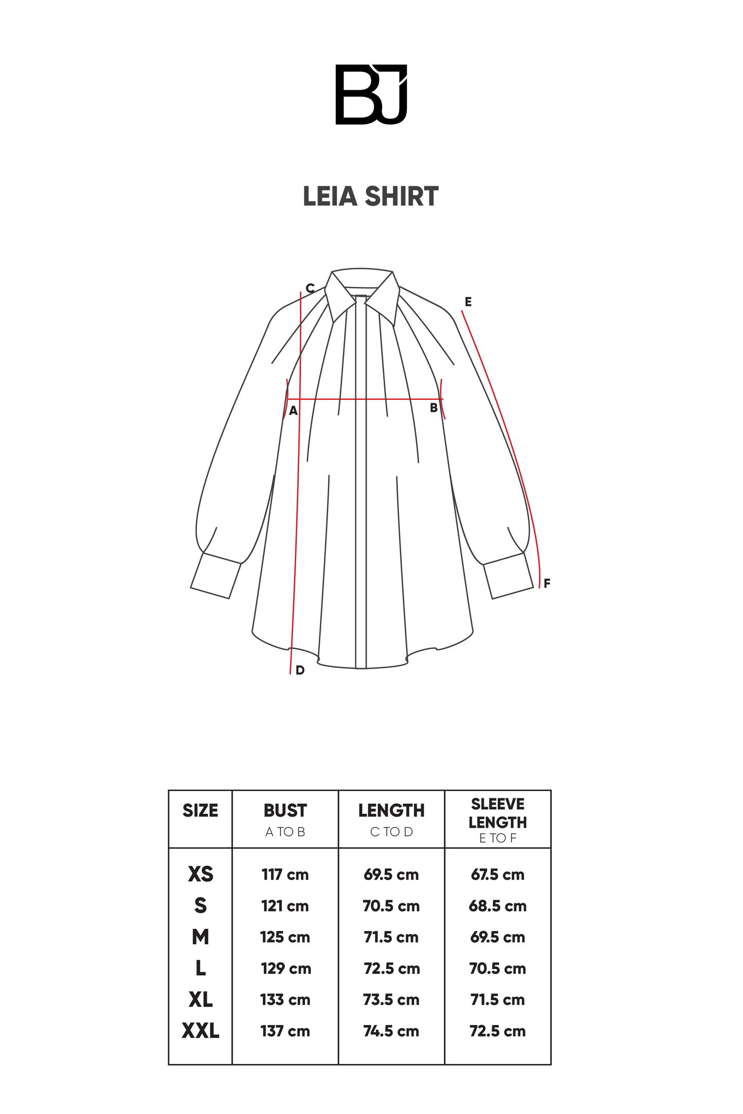 Leia Shirt - Navy