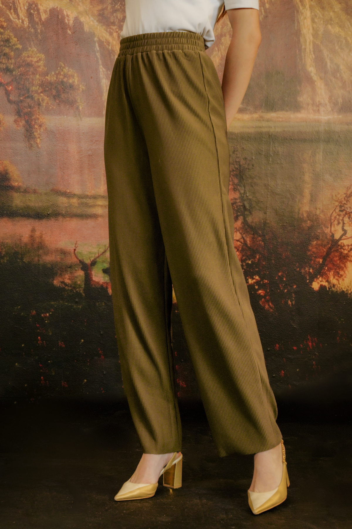 Lyra Pants - Dark Brown