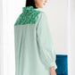 Maddy Jacquard Shirt - Green