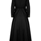 Masha Pleated Dress - Black