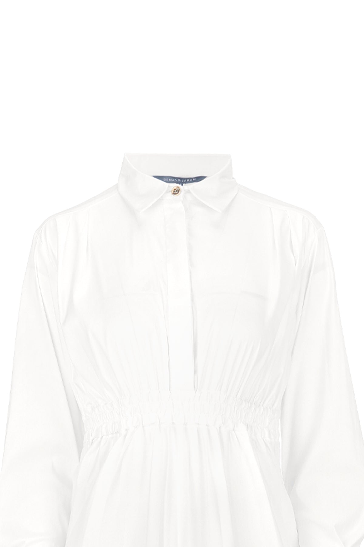 Masha Pleated Dress - White